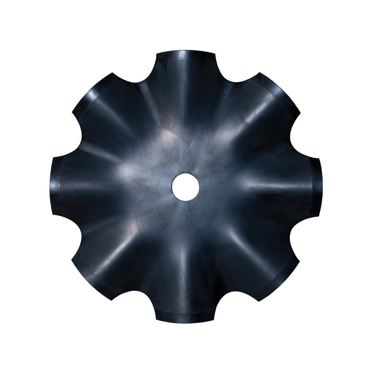 Notched Coulter Disc Blade, 8 Wave, 22" x 6.0mm, Summers 8J1021N