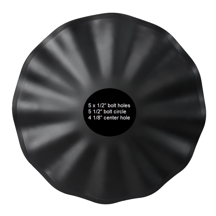 Coulter Blade, 12 Wave, 22" x 5.0mm, to fit Salford 5 Bolt Gaber Distributors